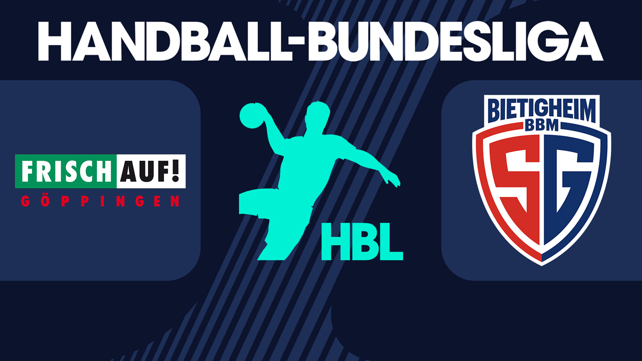 TPSG Frisch Auf Göppingen vs SG BBM Bietigheim poster
