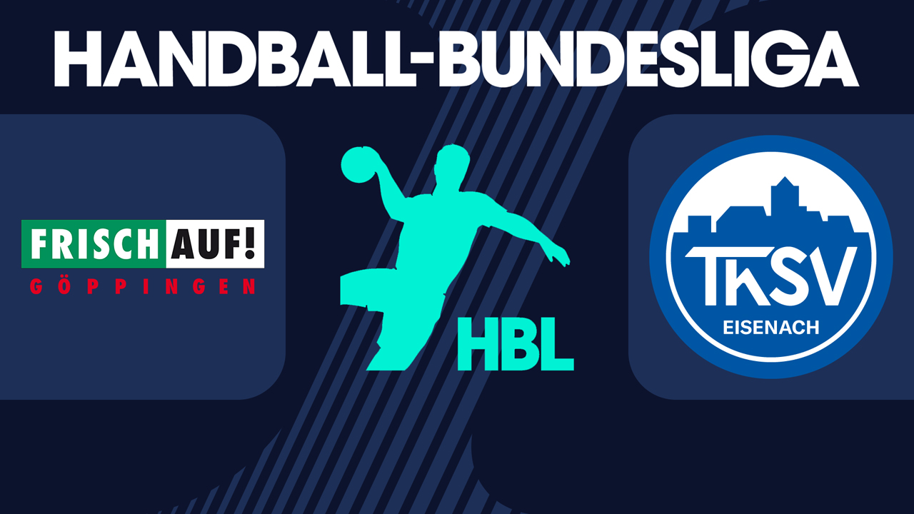 TPSG Frisch Auf Göppingen vs ThSV Eisenach poster