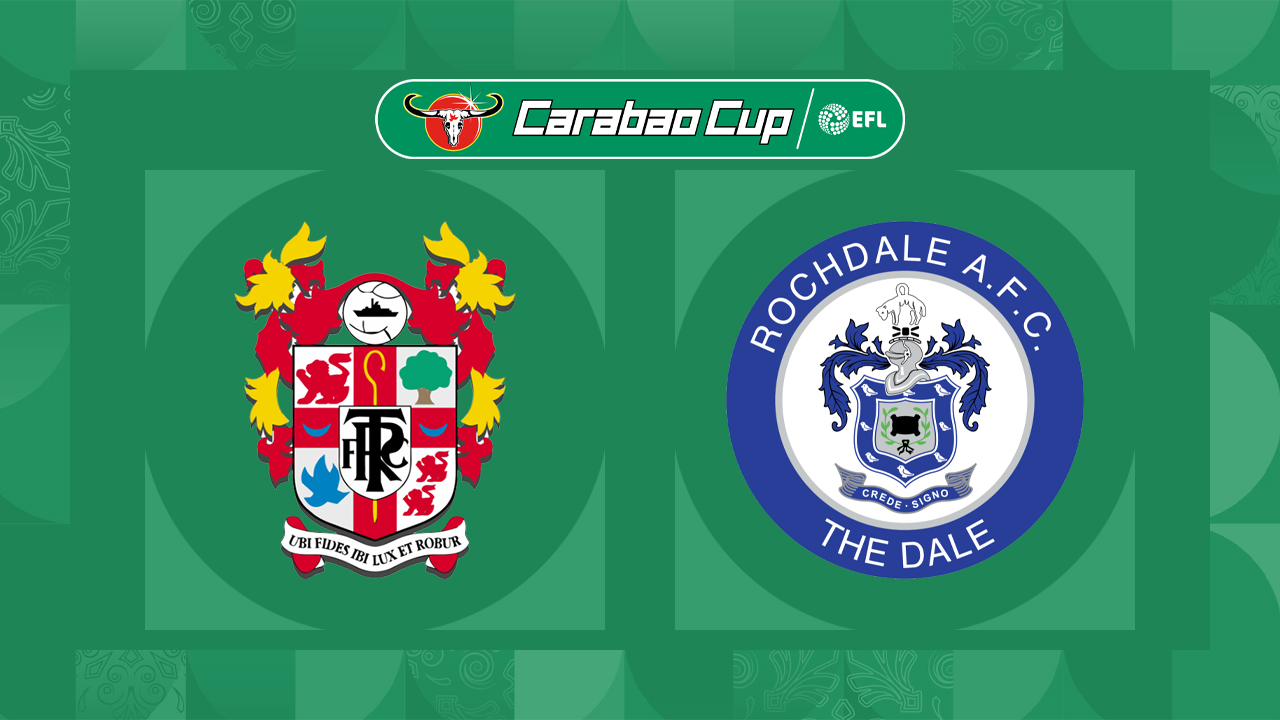 Tranmere Rovers vs Rochdale poster