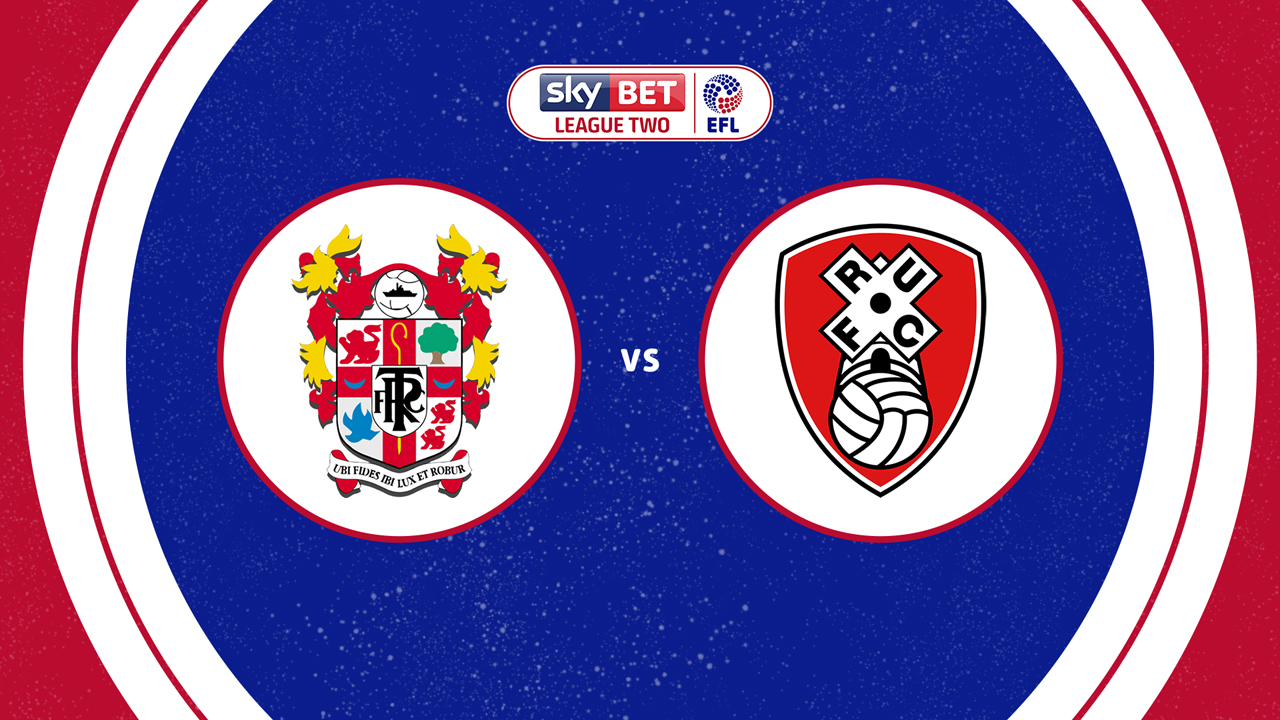 Tranmere Rovers vs Rotherham United poster