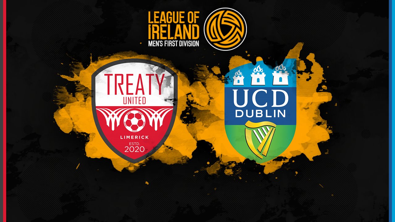 Treaty United vs UCD poster
