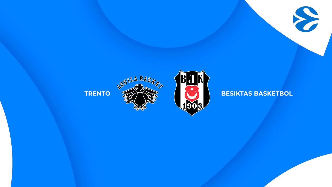 Trento vs Besiktas Basketbol poster