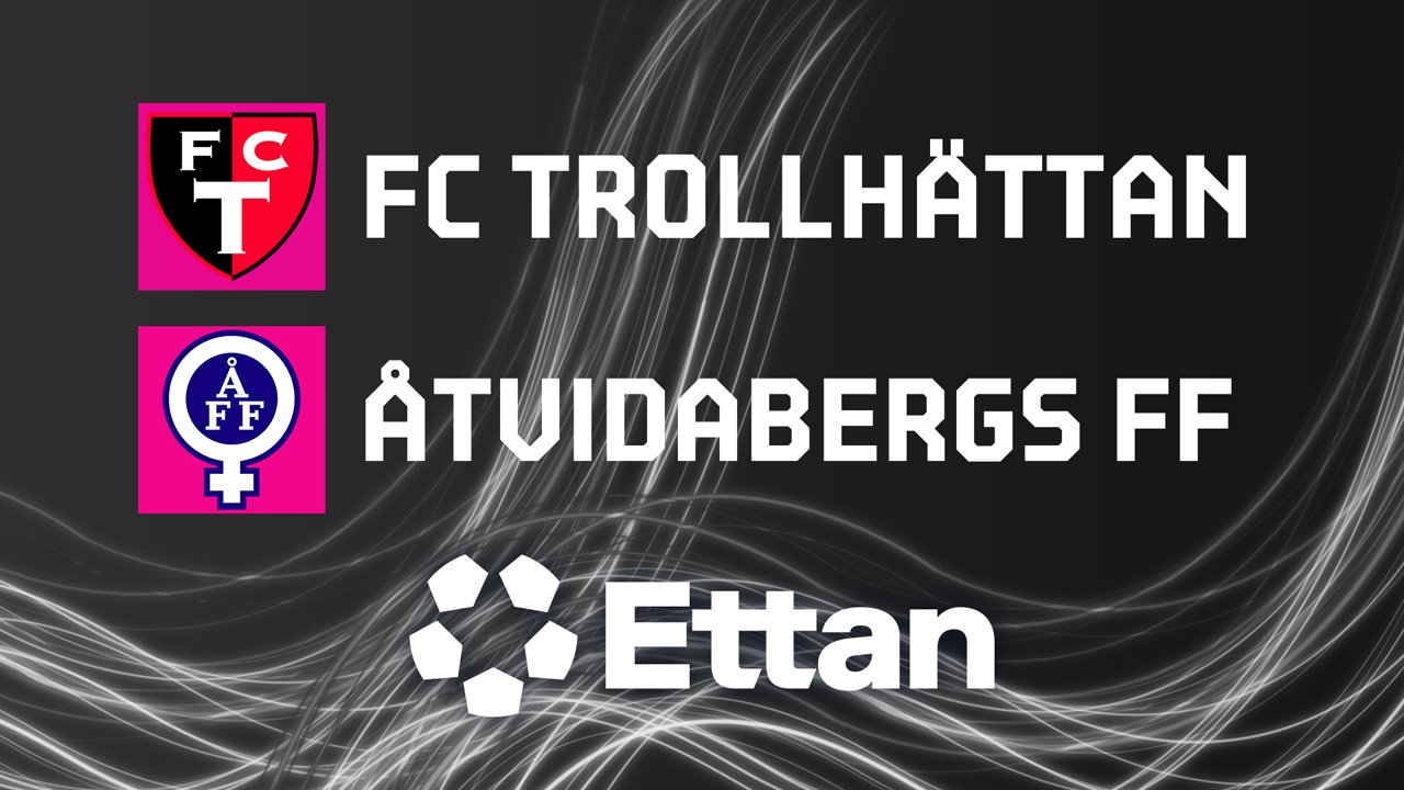 Trollhättan vs Åtvidaberg poster
