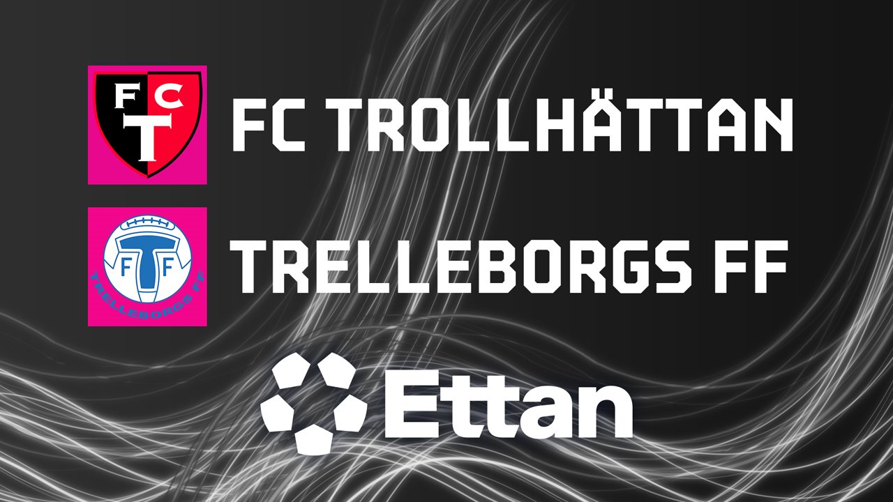 Trollhättan vs Trelleborg poster
