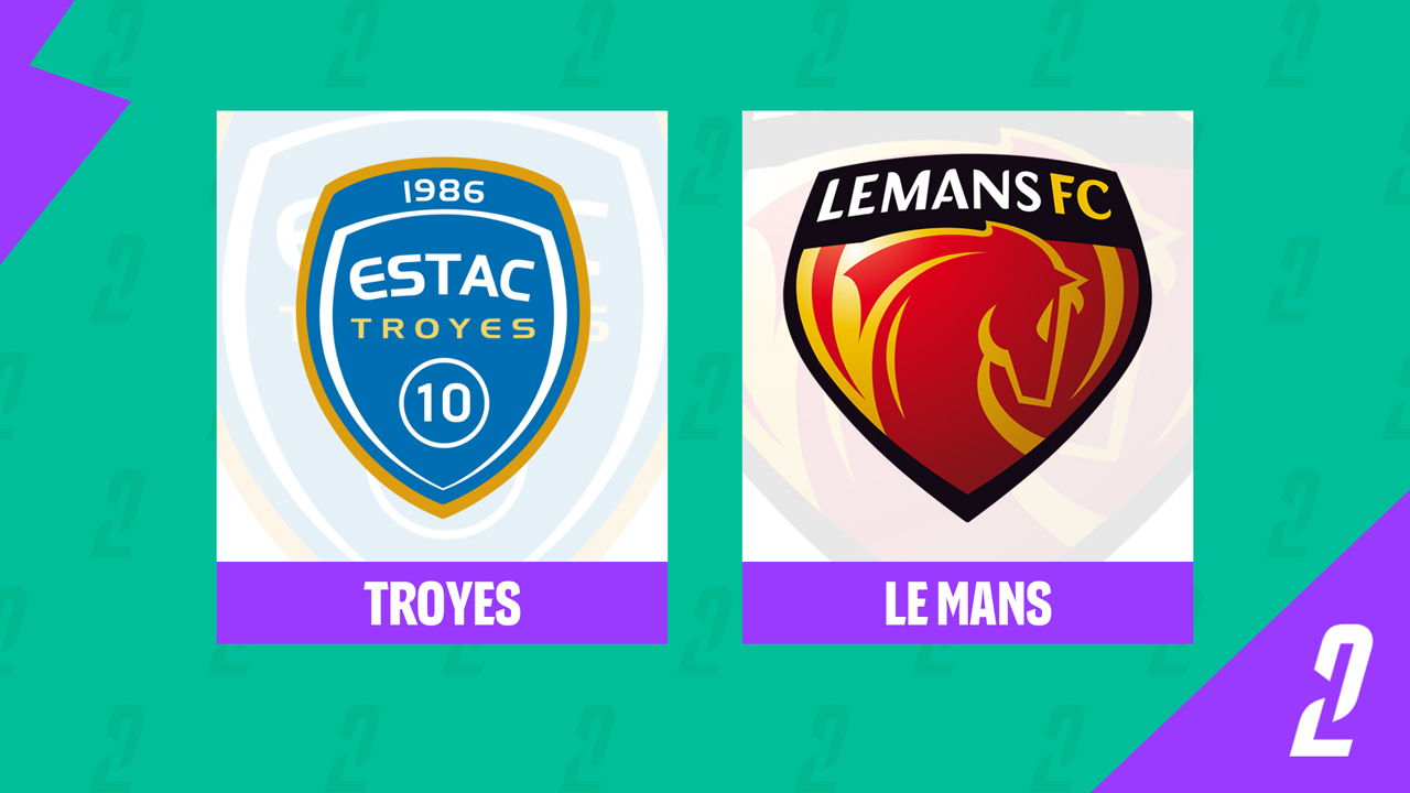 Troyes vs Le Mans poster