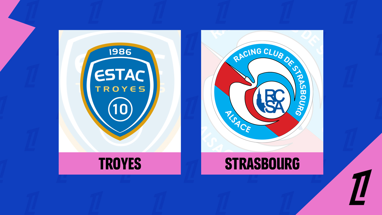 Troyes vs Strasbourg poster