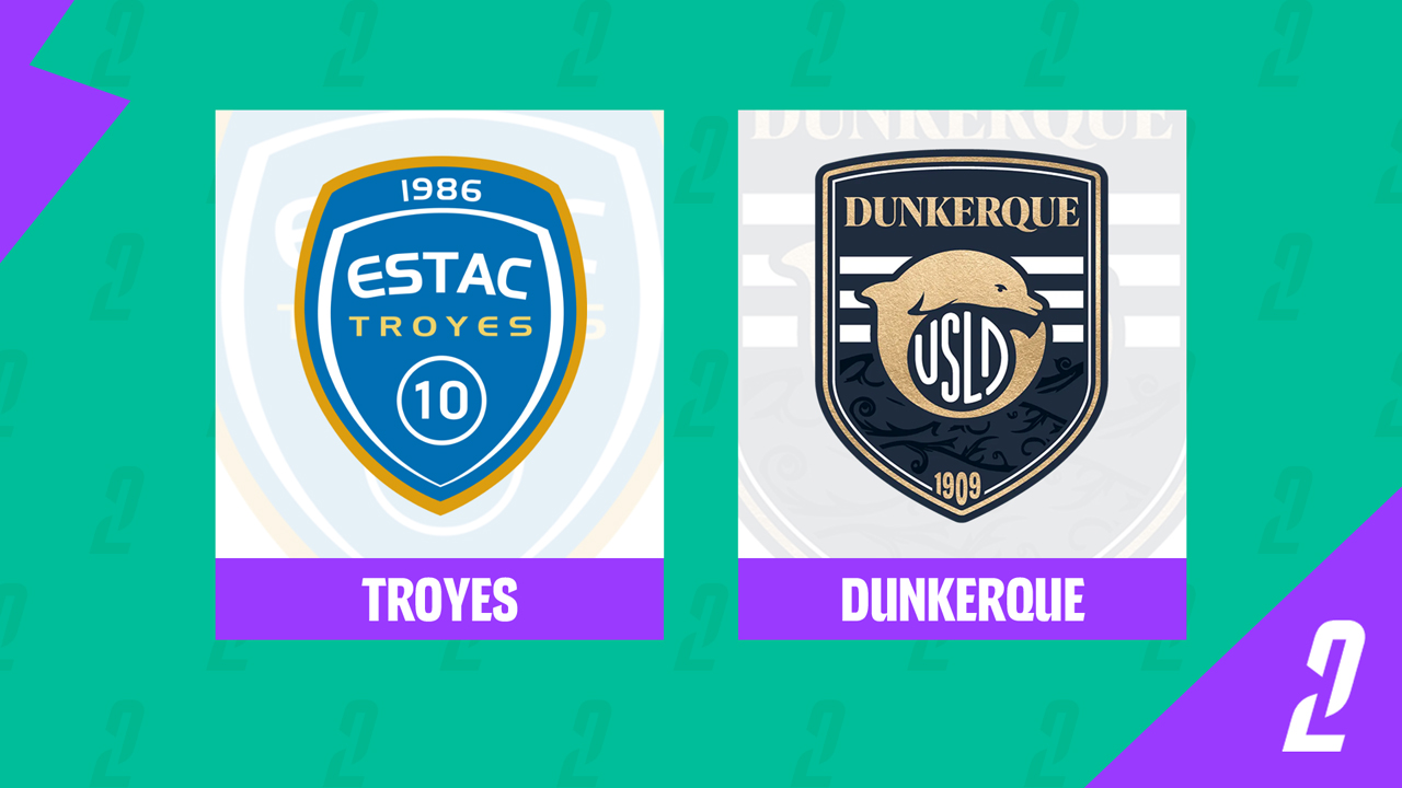 Troyes vs USL Dunkerque poster