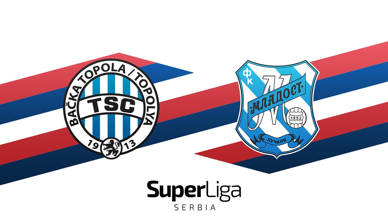 TSC Bačka Topola vs Mladost Lučani poster