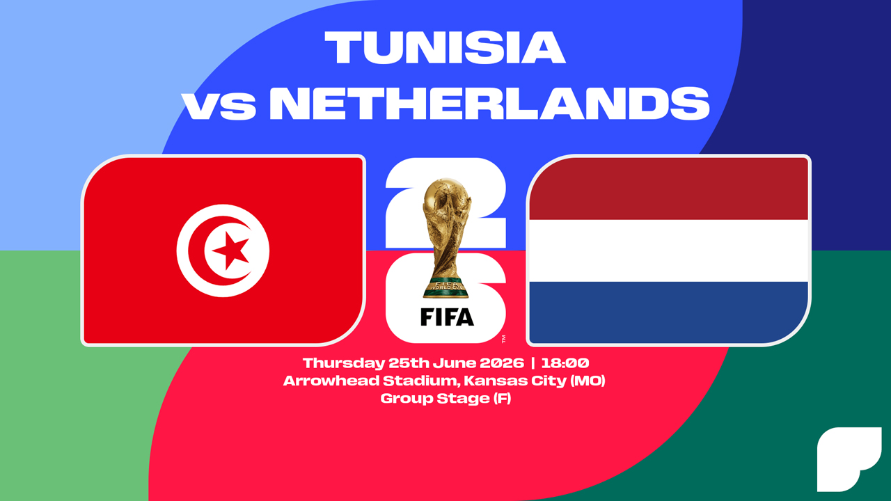 Tunisia vs Netherlands poster
