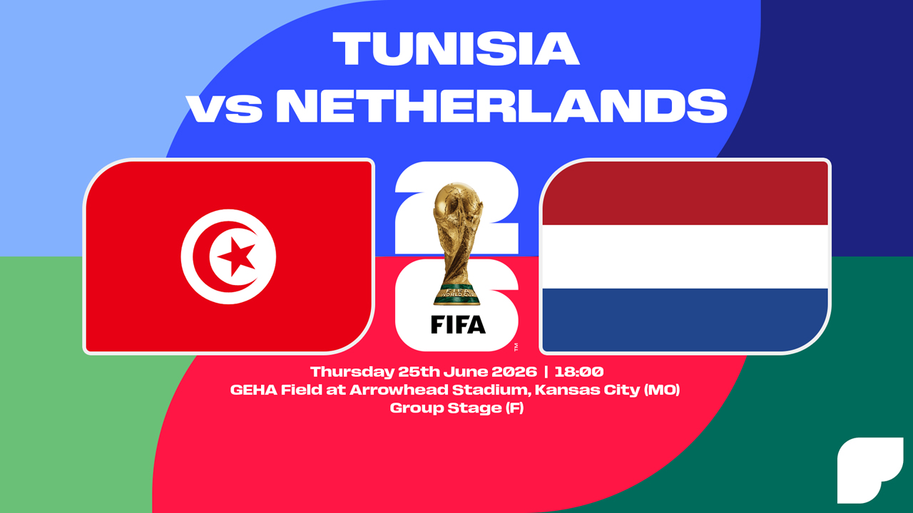 Tunisia vs Netherlands poster