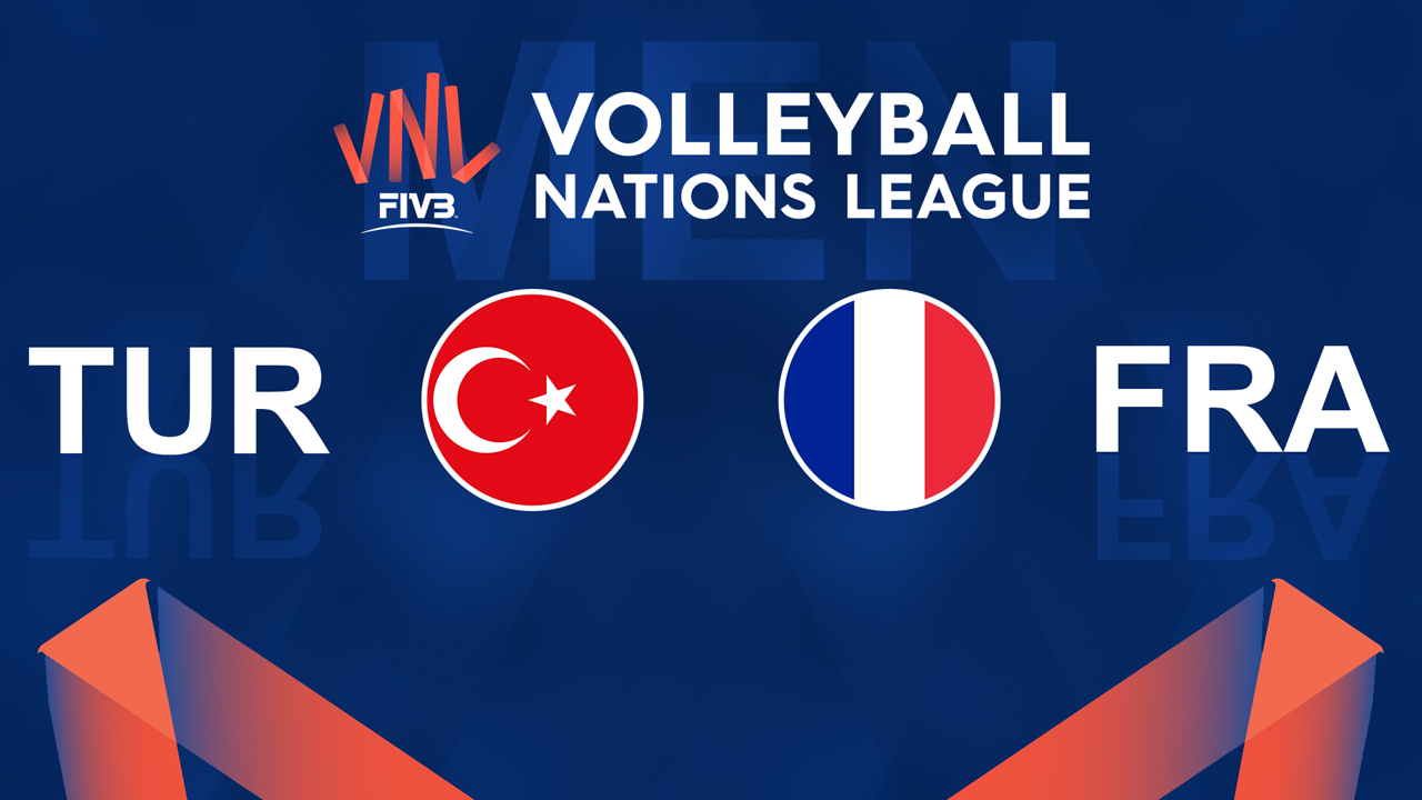 Turkey Volleyball vs France Volleyball poster