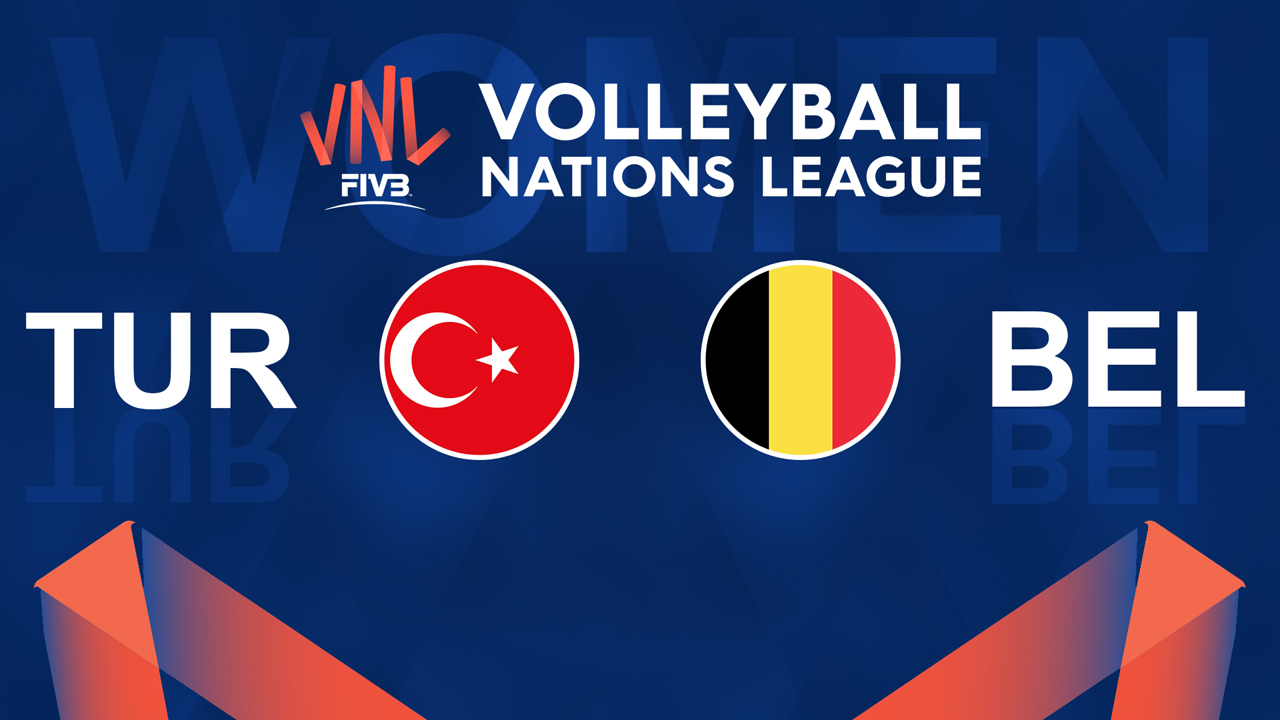 Turkey Volleyball Women vs Belgium Volleyball Women poster