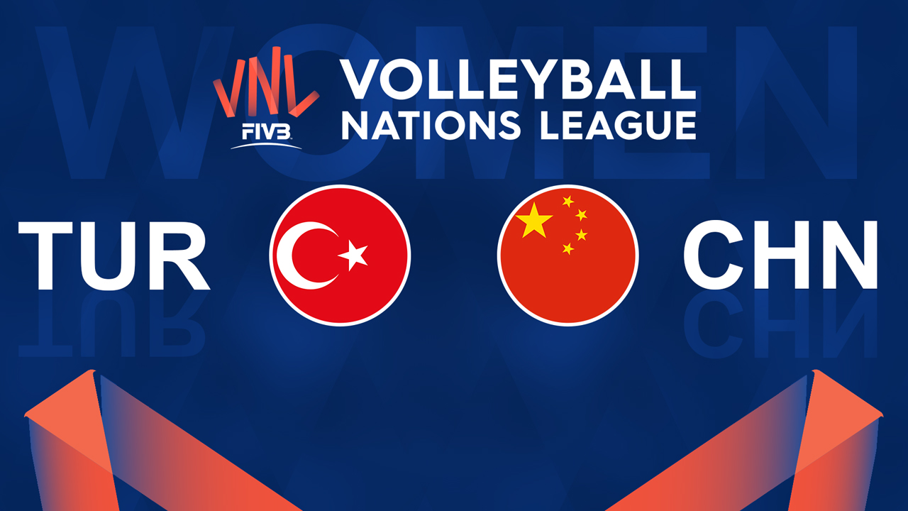 Turkey Volleyball Women vs China Volleyball Women poster