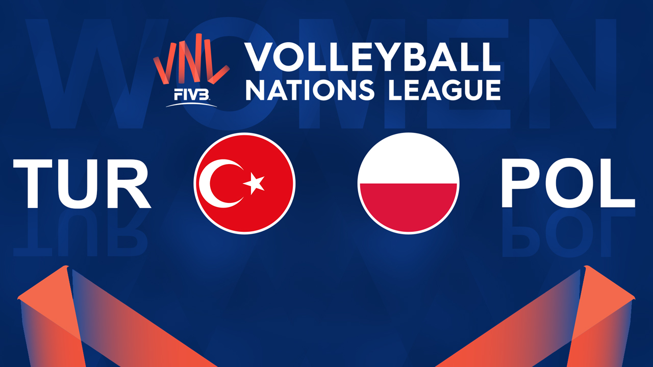 Turkey Volleyball Women vs Poland Volleyball Women poster