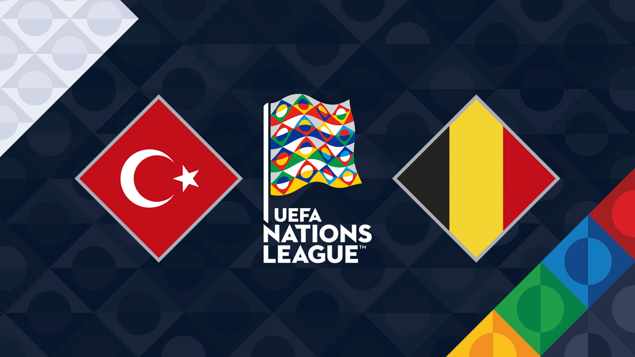 Turkey vs Belgium poster