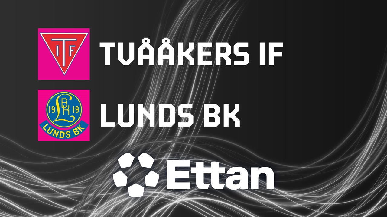 Tvååker vs Lund poster