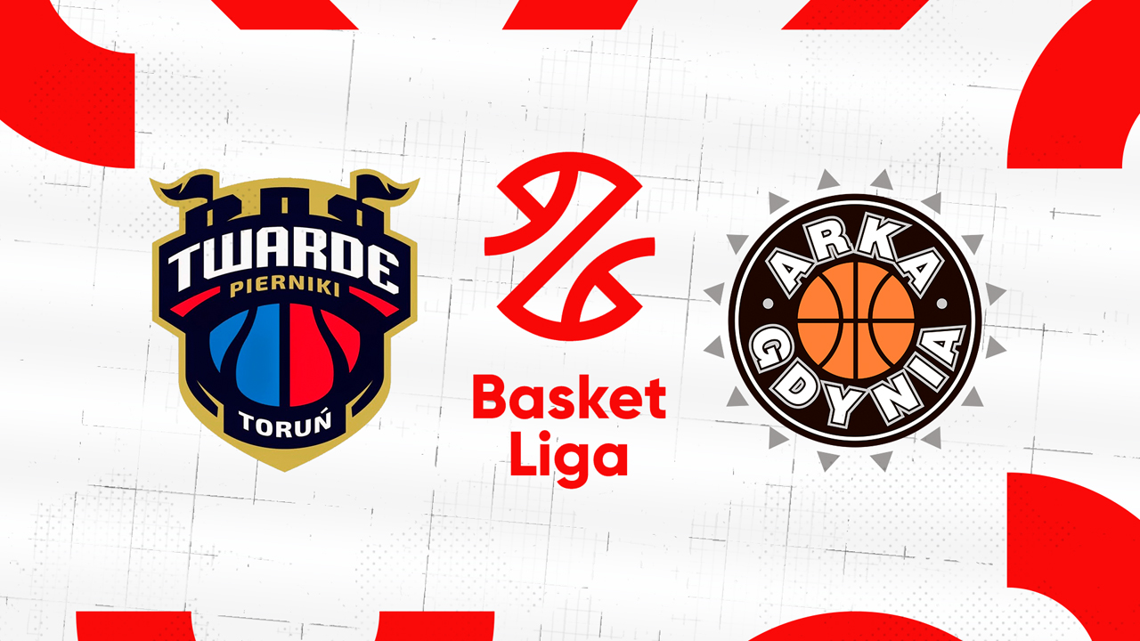 Twarde Pierniki Toruń vs Arka Gdynia Basketball poster