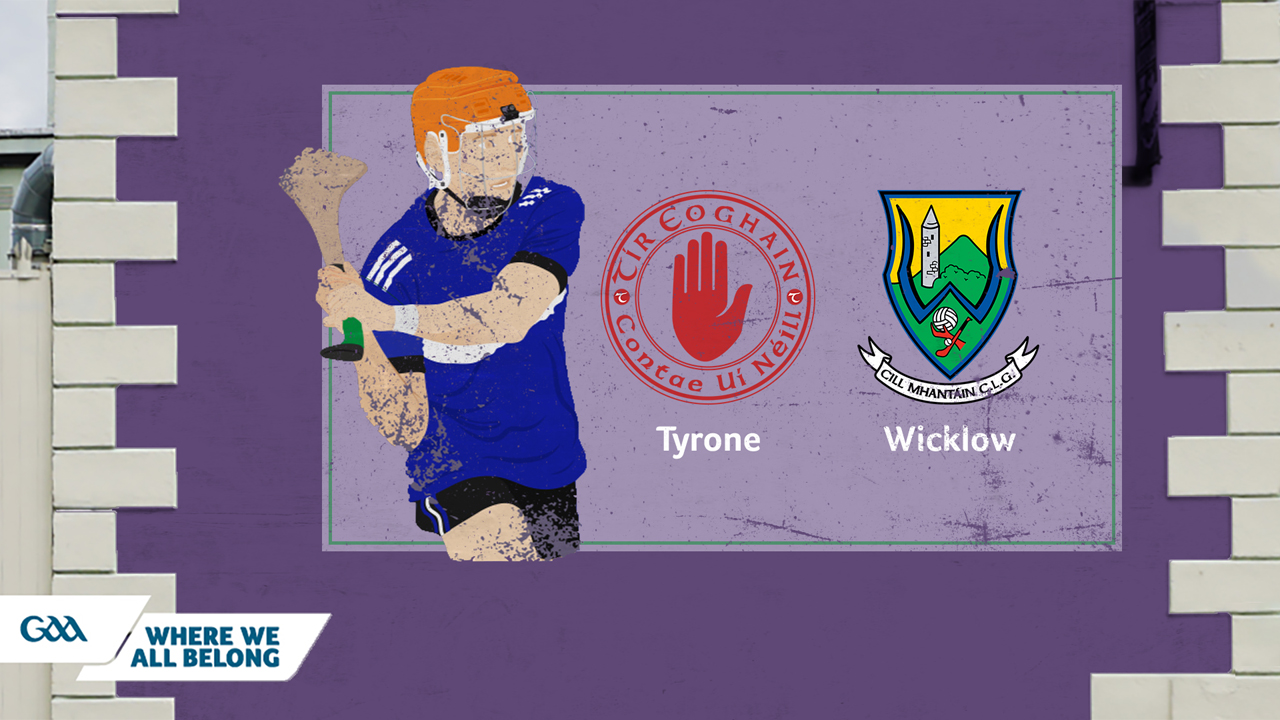 Tyrone GAA Hurling vs Wicklow GAA Hurling poster