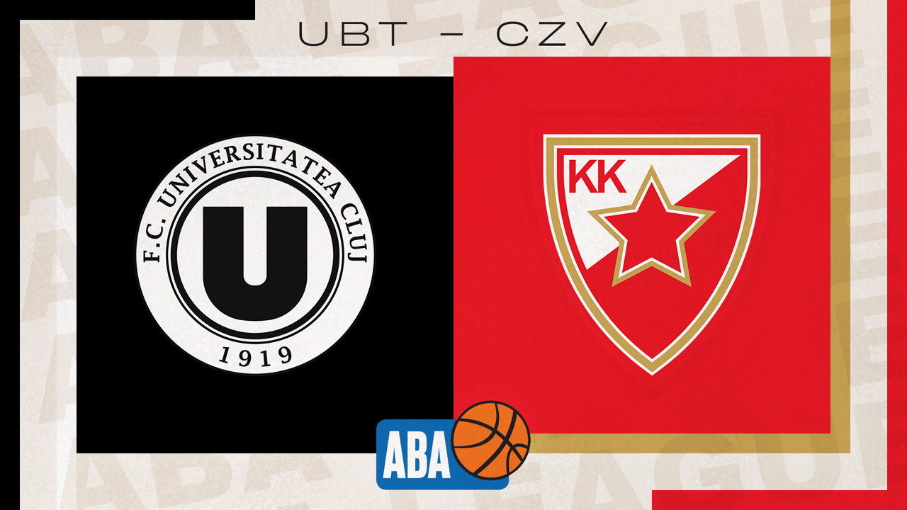 U-BT Cluj-Napoca vs KK Crvena zvezda poster