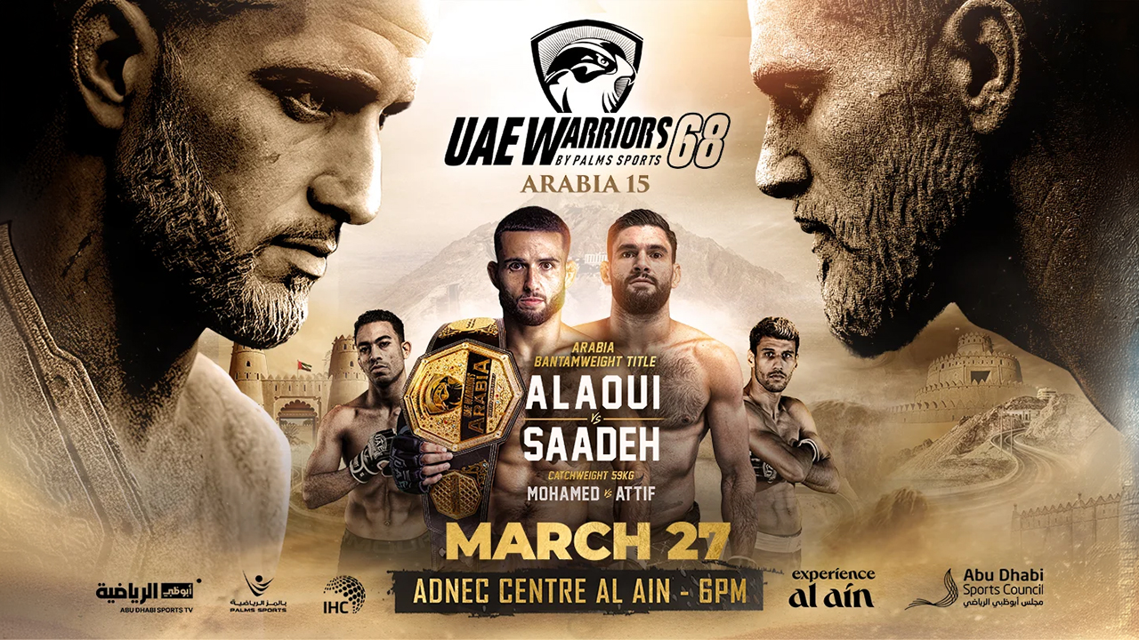 UAE Warriors 68 Arabia 15 Alaoui vs Saadeh image