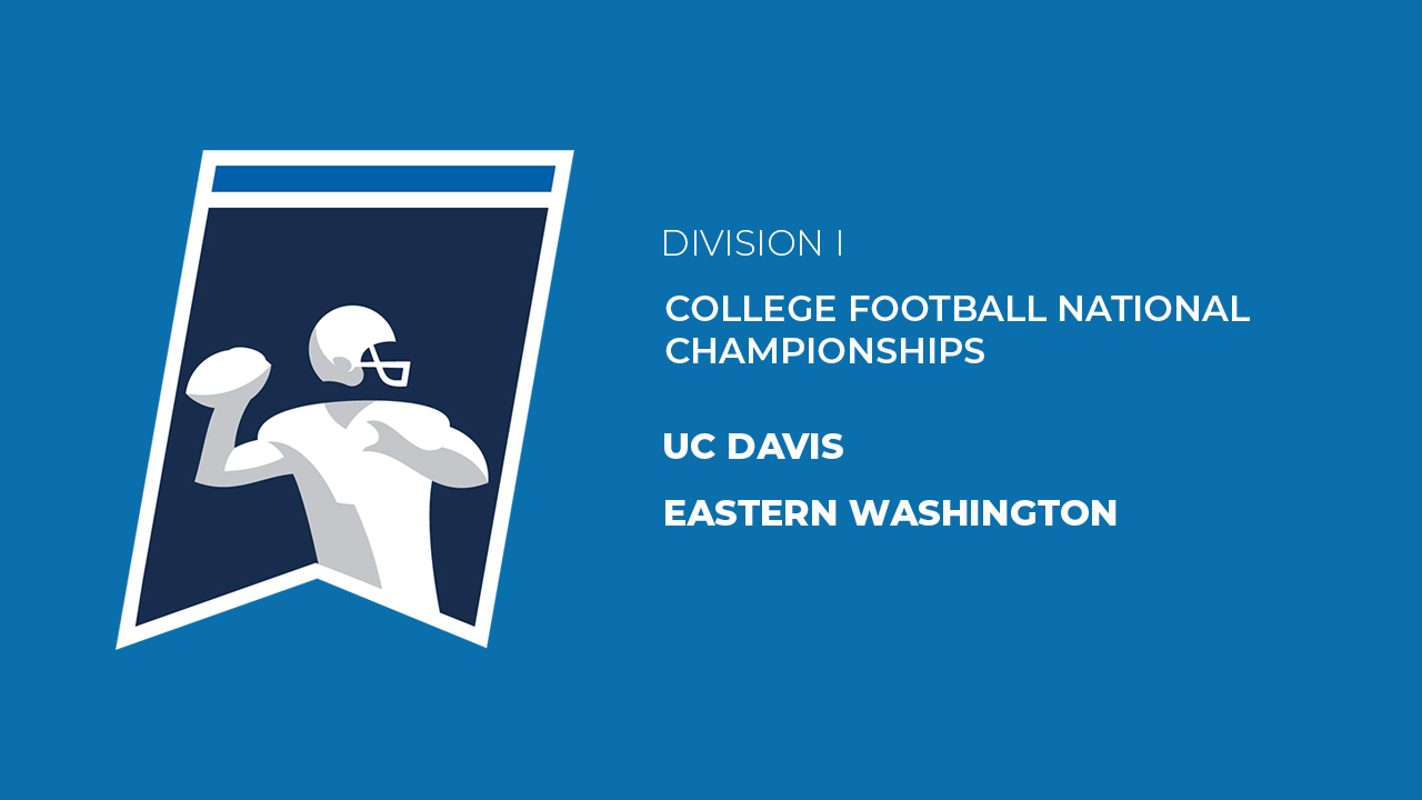 UC Davis vs Eastern Washington poster