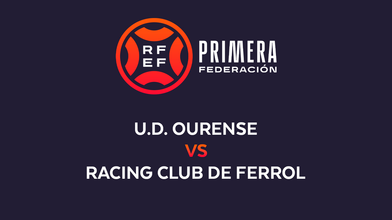 UD Ourense vs Racing Club de Ferrol poster