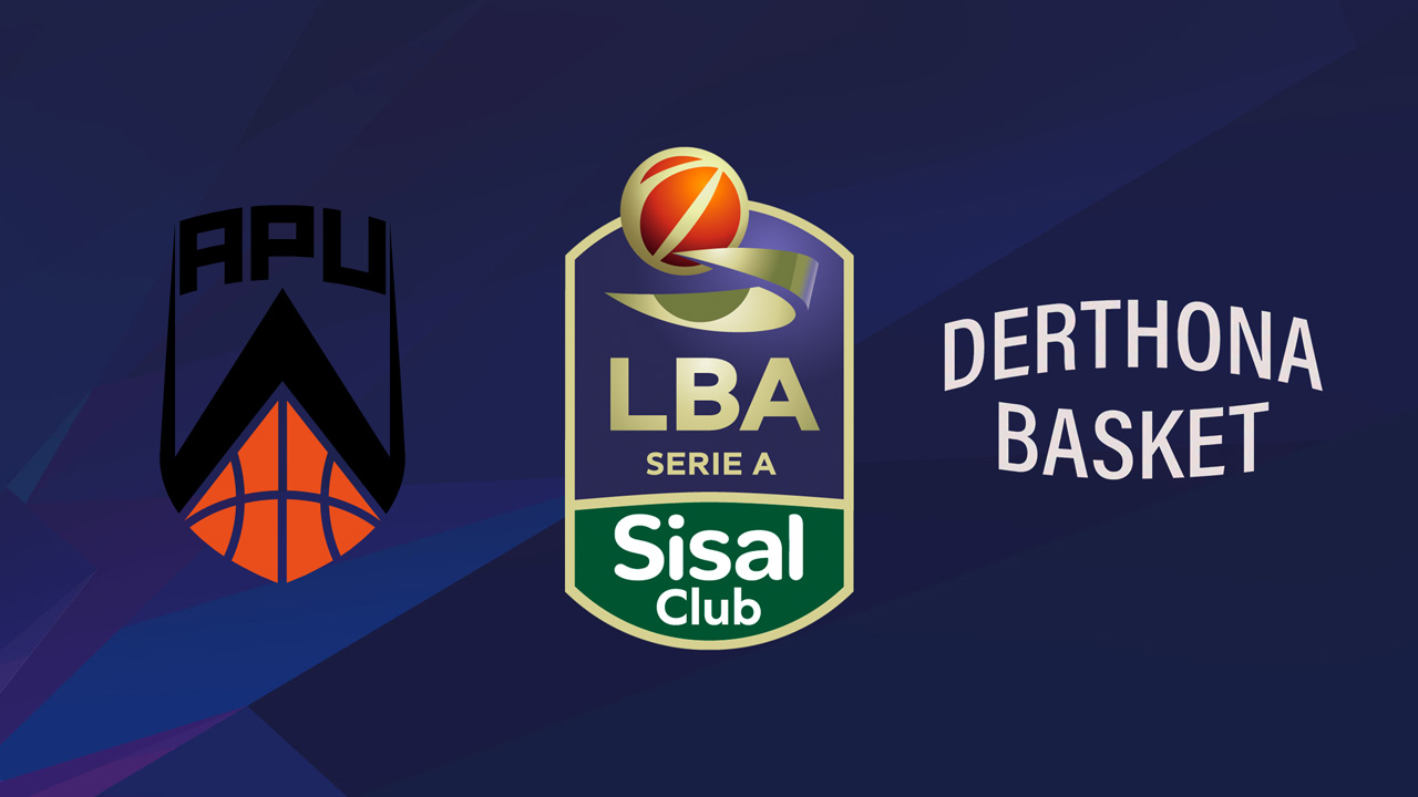 Udine vs Derthona Basket poster
