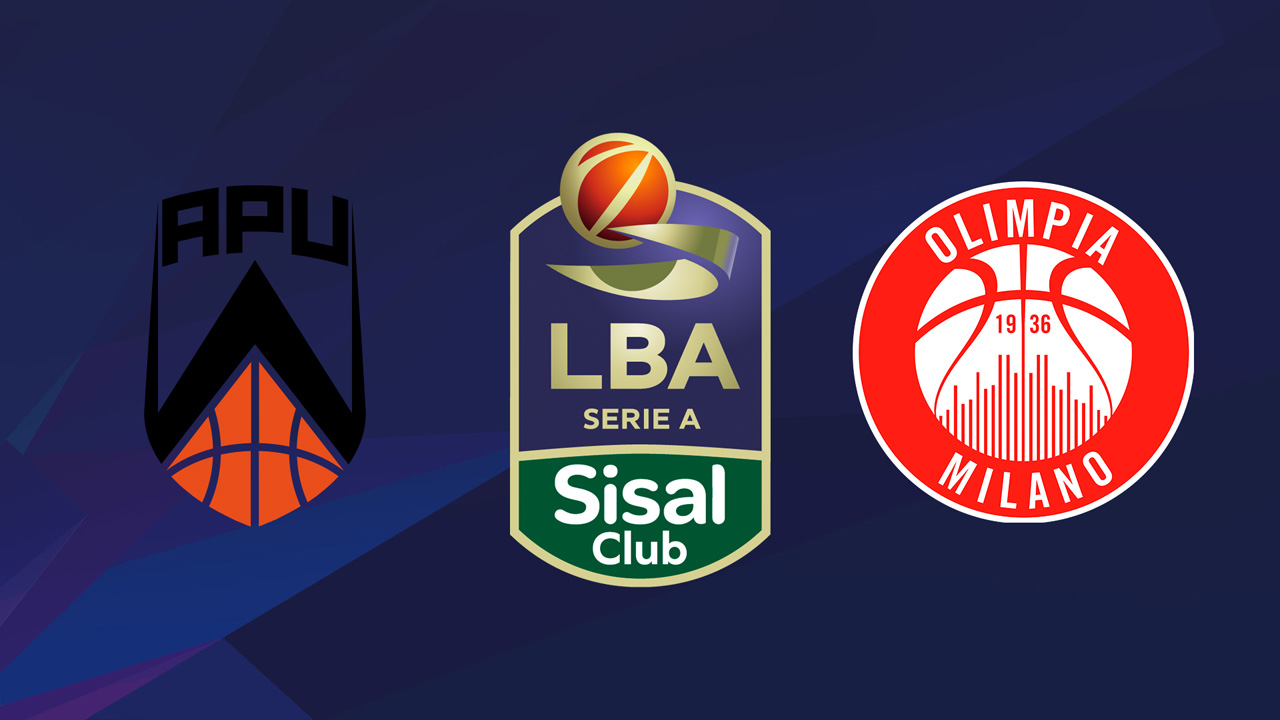 Udine vs Olimpia Milano poster