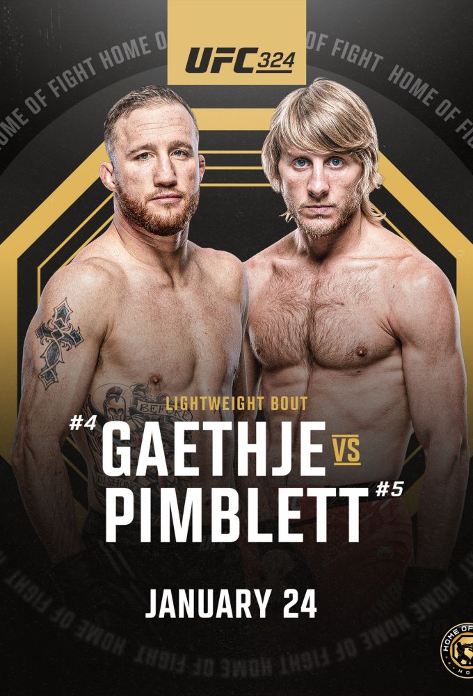 UFC 324 Gaethje vs Pimblett image