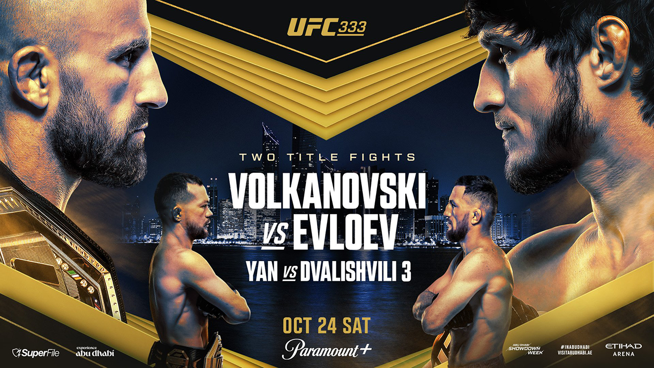 UFC 333 Volkanovski vs Evloev image