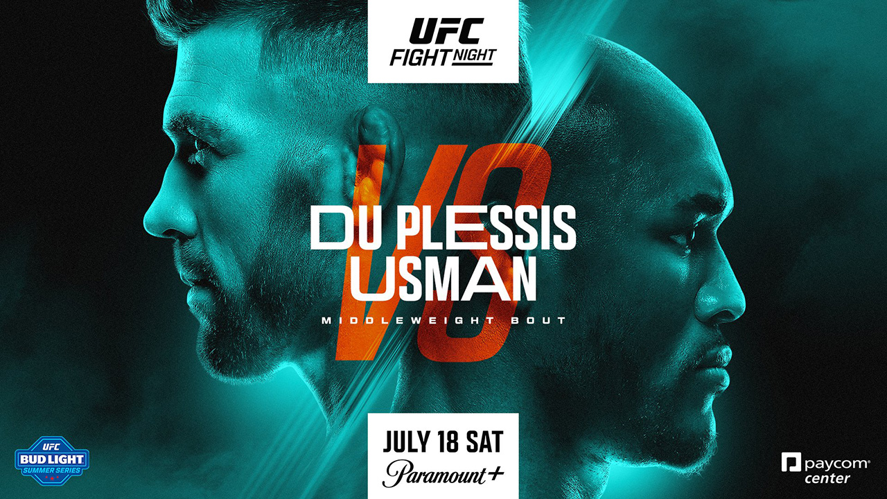 UFC Fight Night 281 Du Plessis vs Usman image