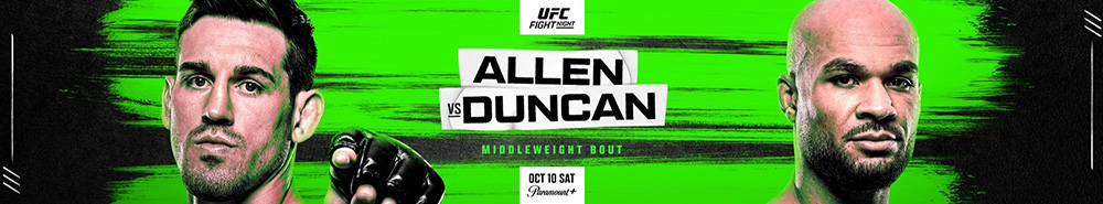 UFC Fight Night 290 Allen vs Duncan