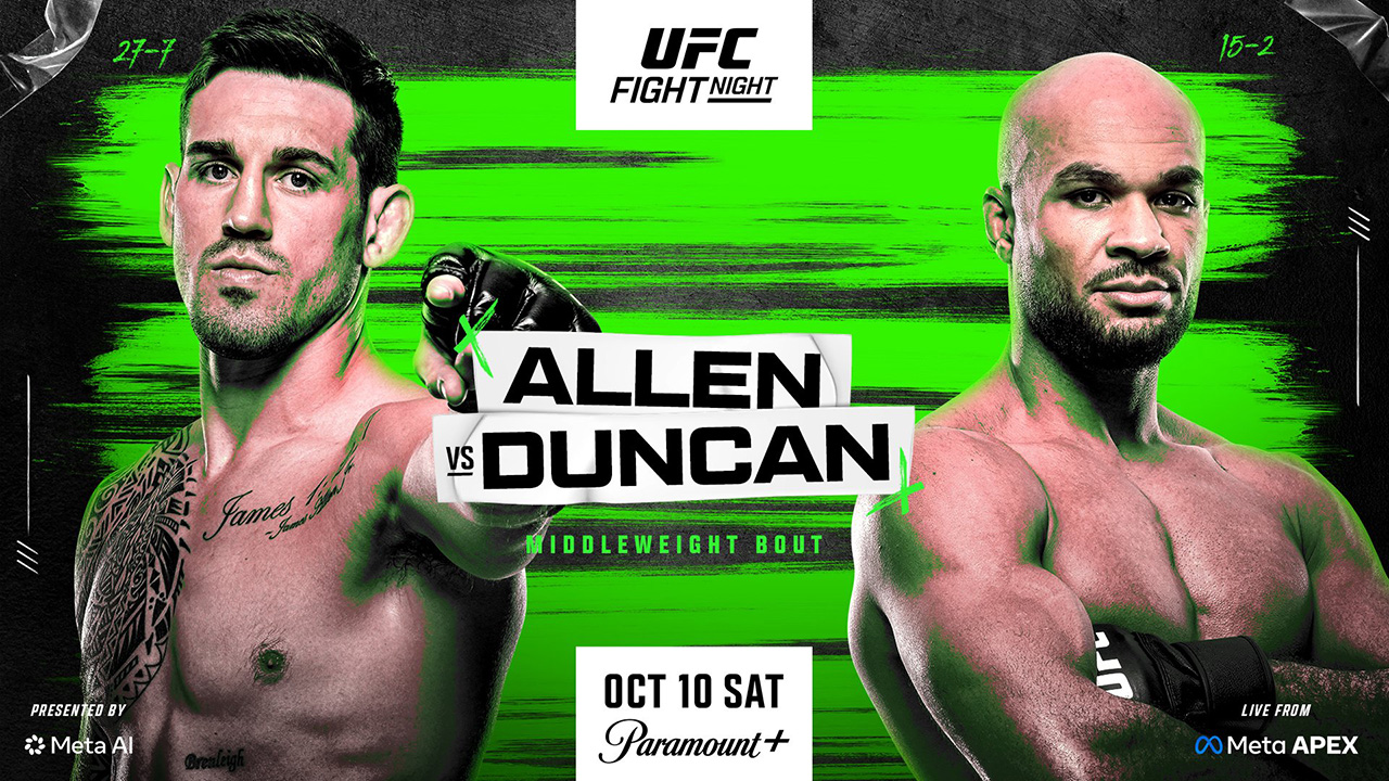UFC Fight Night 290 Allen vs Duncan image