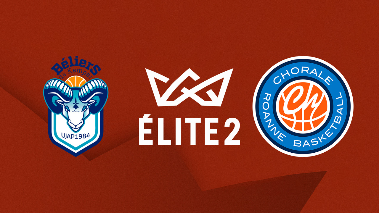 UJAP Quimper 29 vs Chorale Roanne Basket poster
