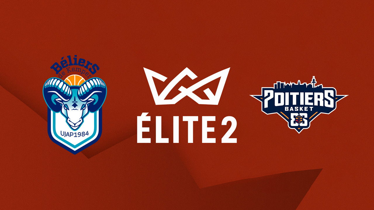 UJAP Quimper 29 vs Poitiers Basket 86 poster