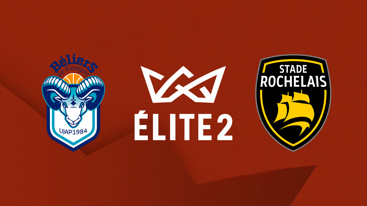UJAP Quimper 29 vs Stade Rochelais Basket poster