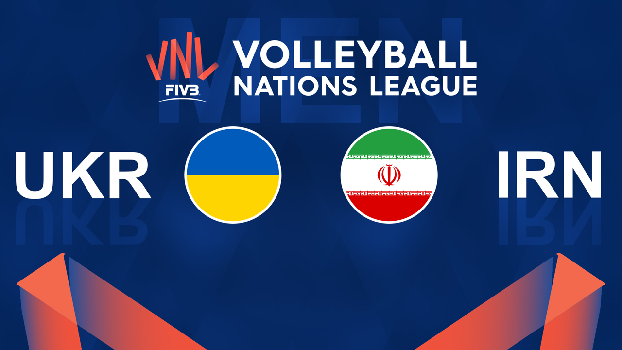 Ukraine Volleyball vs Iran Volleyball poster