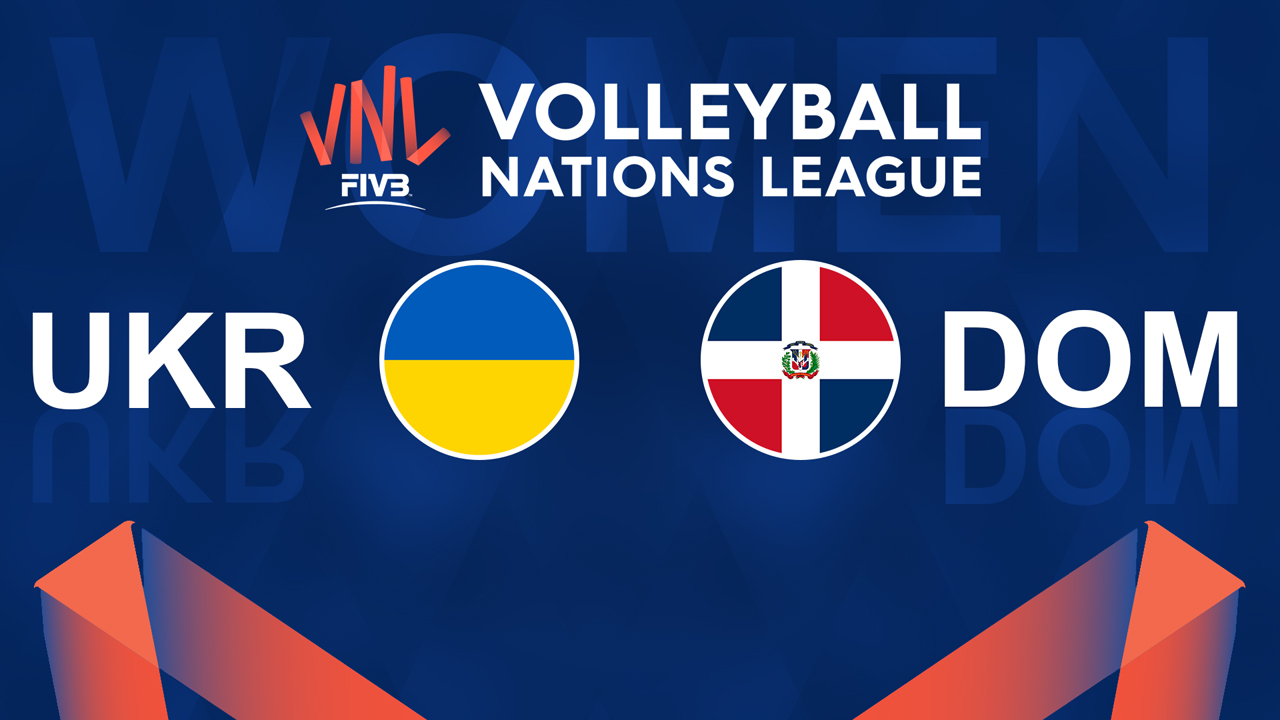 Ukraine Volleyball Women vs Dominican Republic Volleyball Women poster