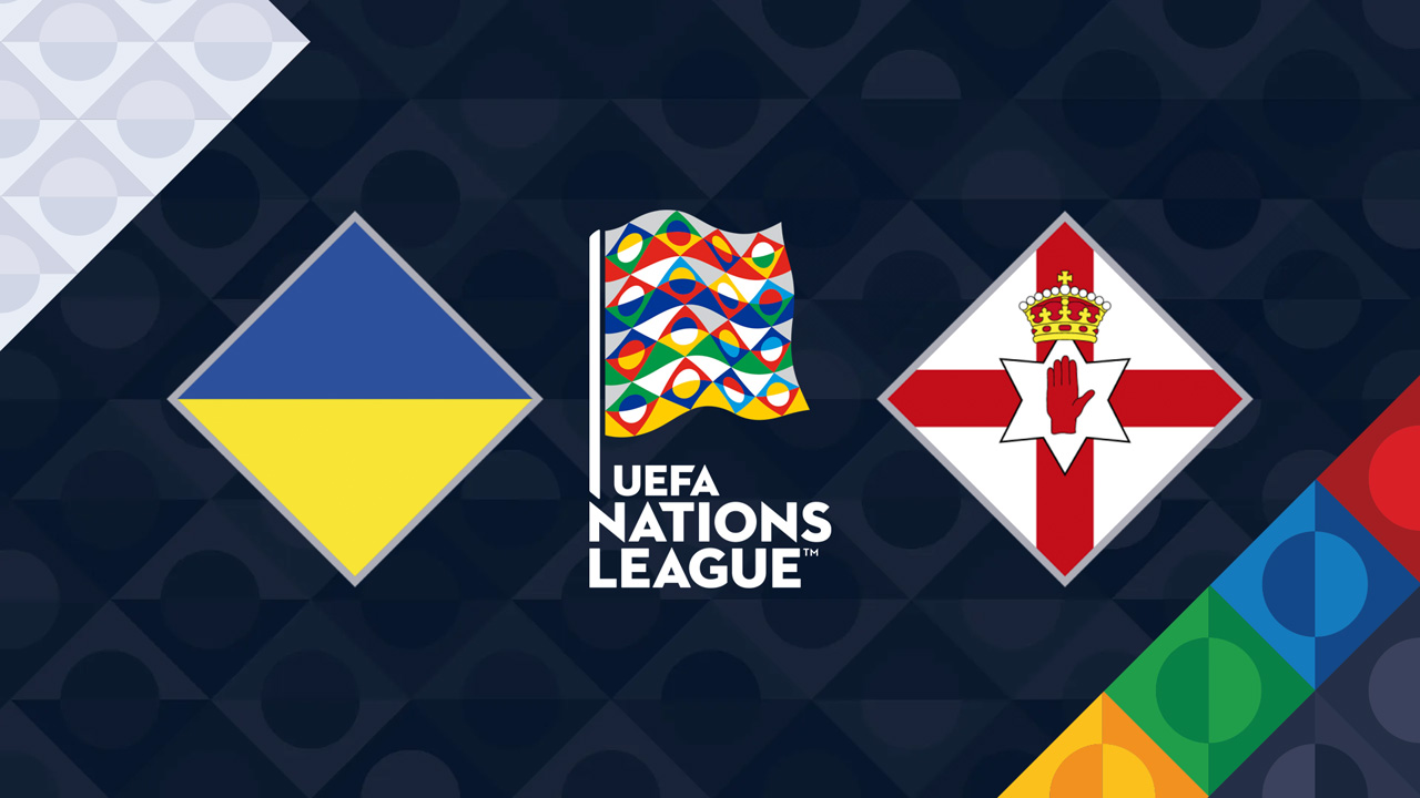 Ukraine vs N.Ireland poster
