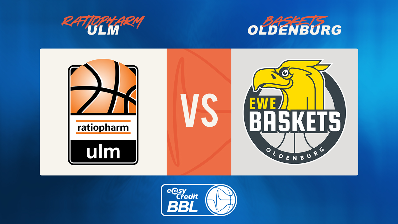 Ulm vs Baskets Oldenburg poster