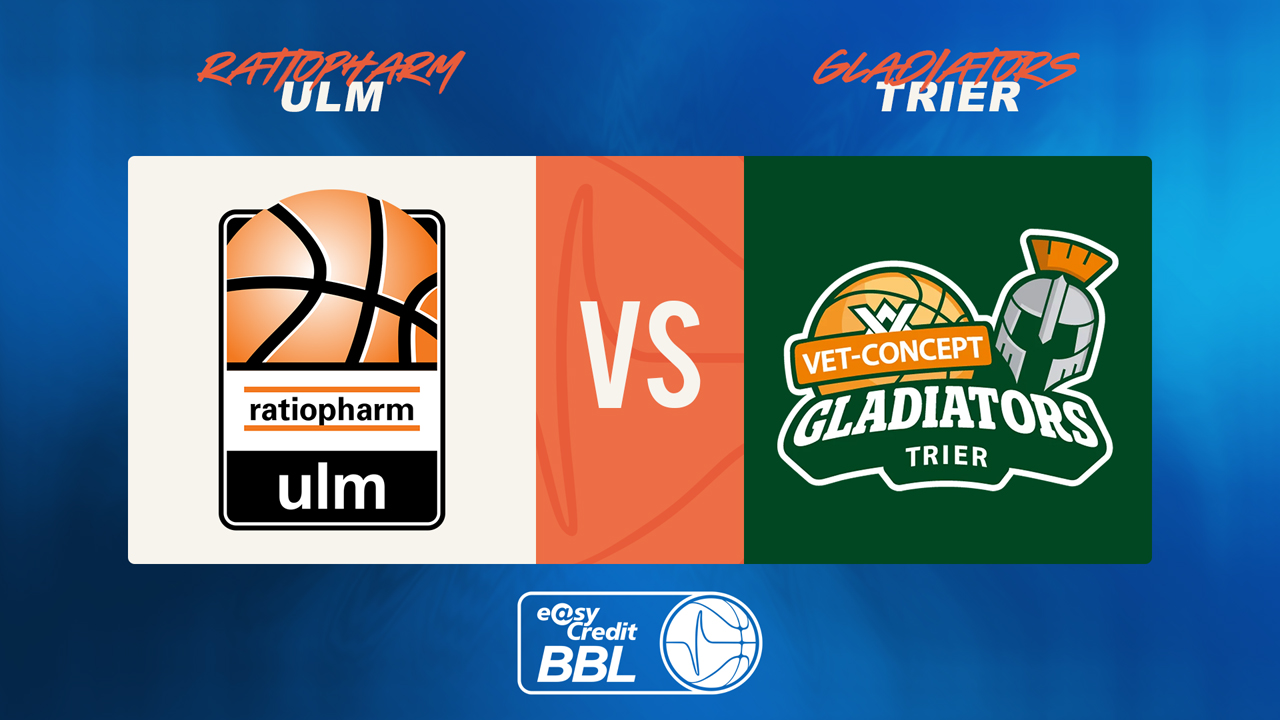 Ulm vs Gladiators Trier poster