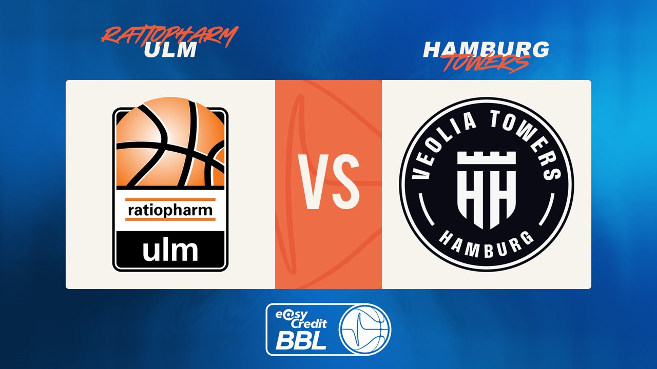 Ulm vs Hamburg Towers poster