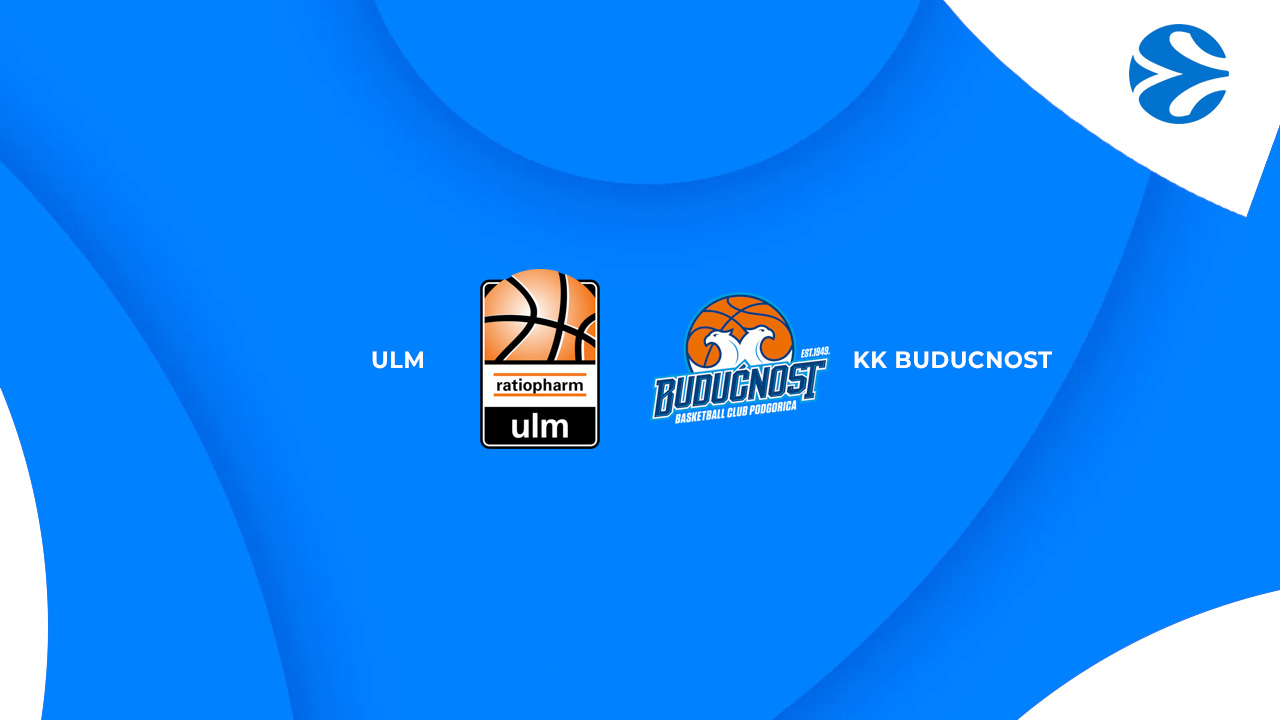 Ulm vs KK Budućnost poster