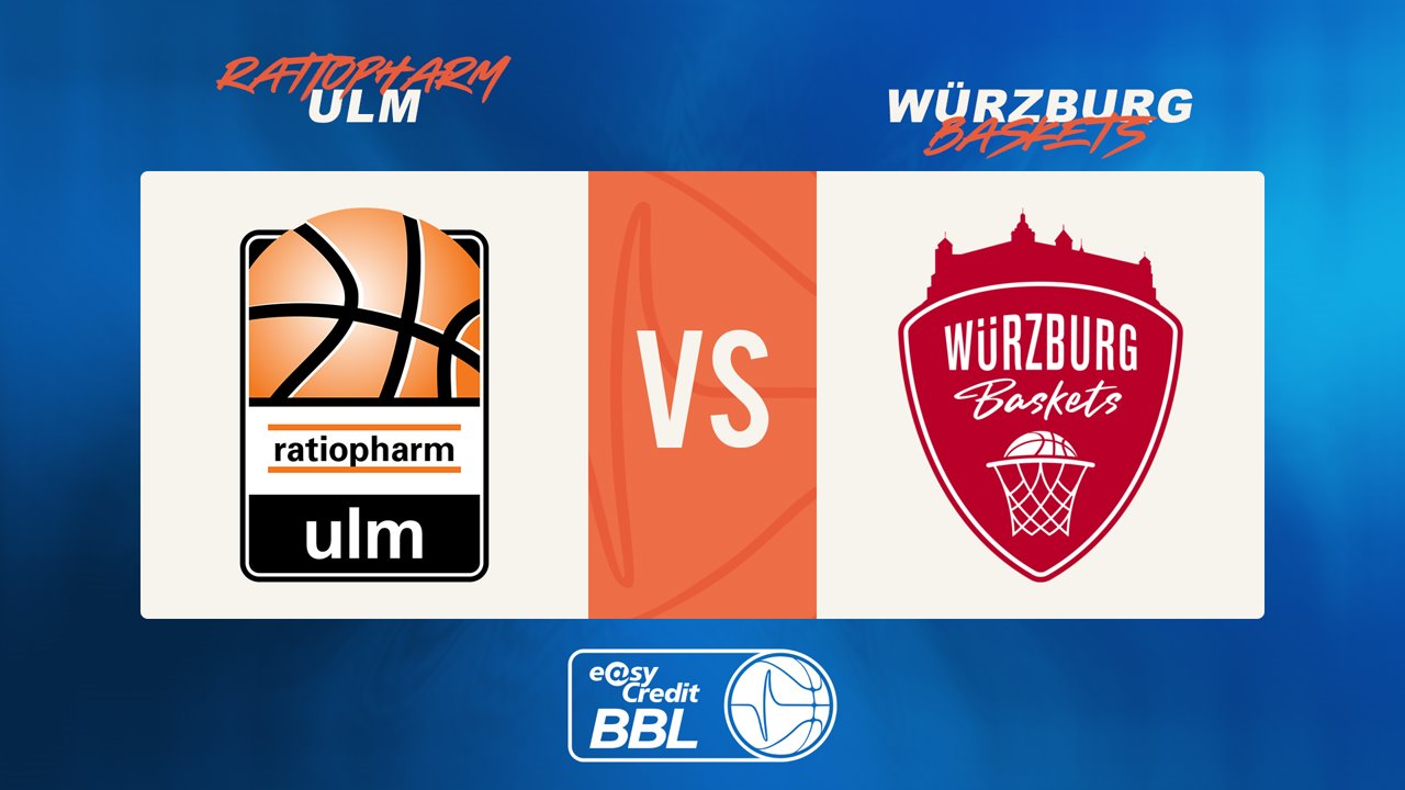 Ulm vs s.Oliver Würzburg poster