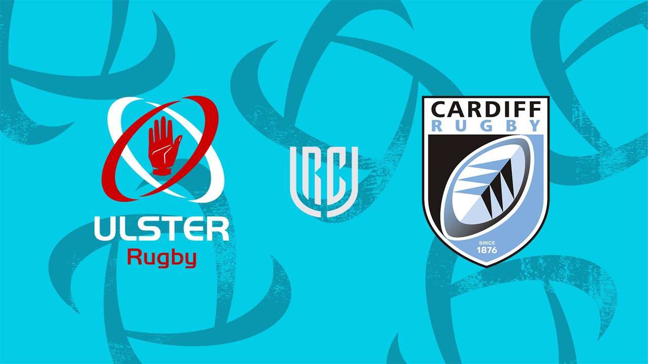 Ulster vs Cardiff Rugby poster