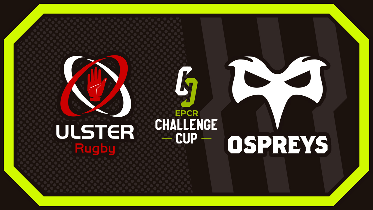 Ulster vs Ospreys poster