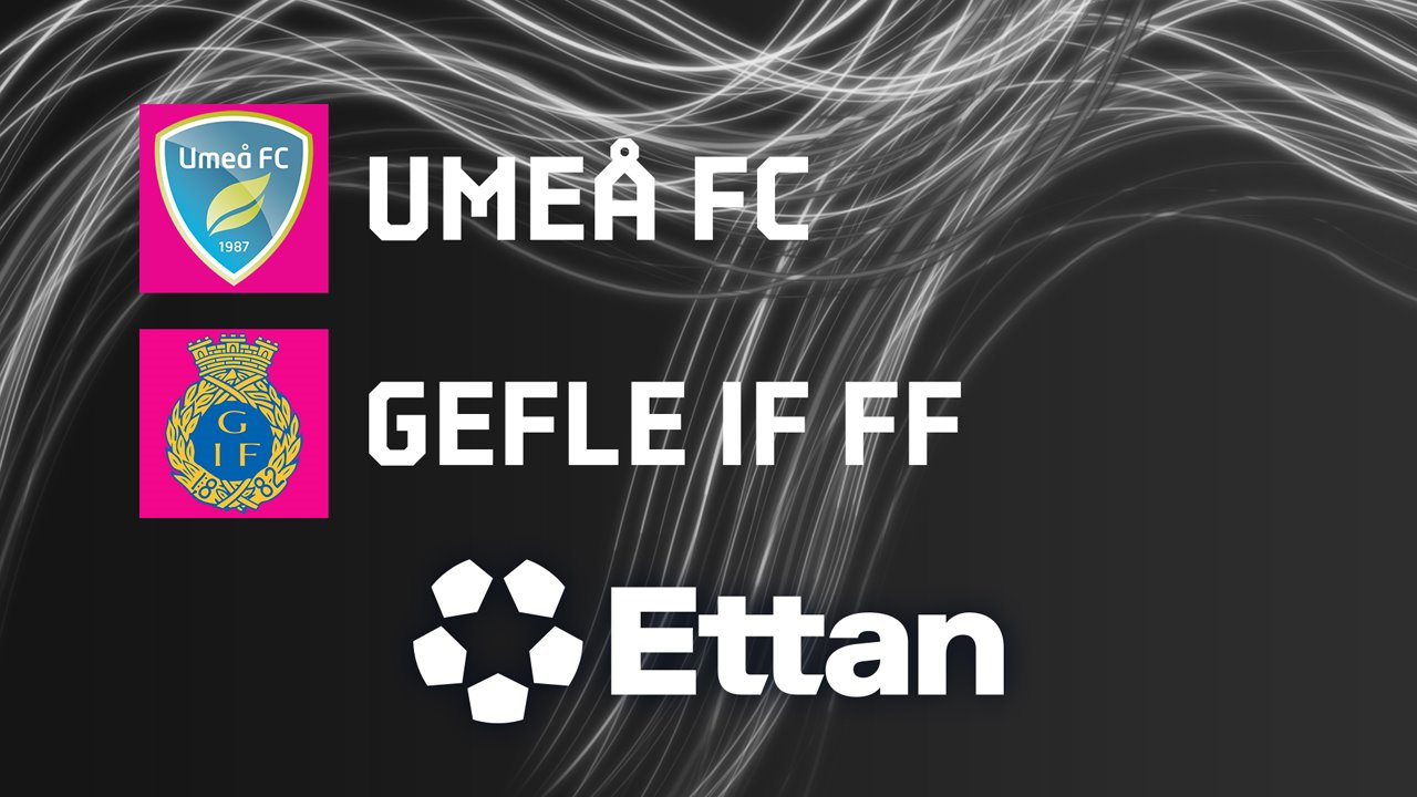 Umeå vs Gefle poster