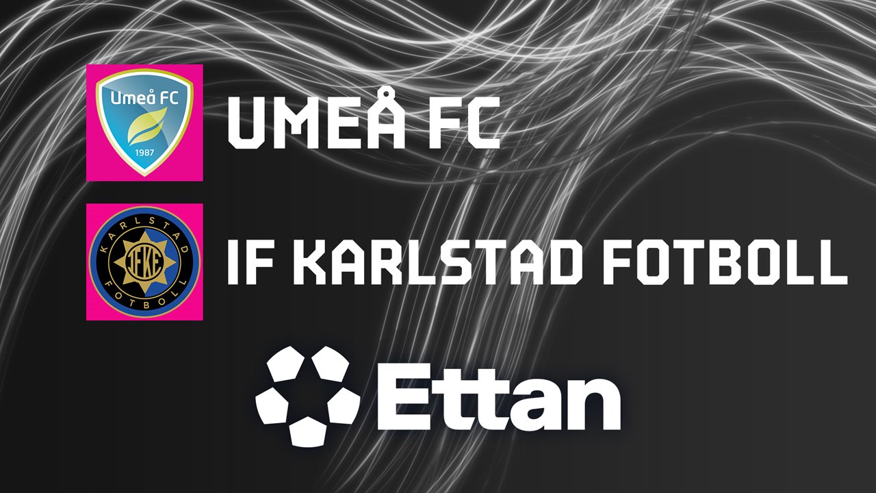 Umeå vs Karlstad poster