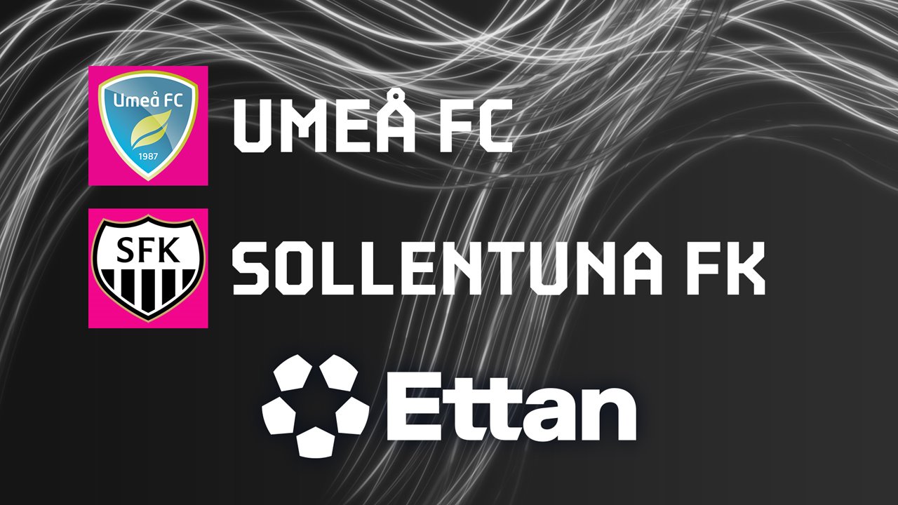Umeå vs Sollentuna poster