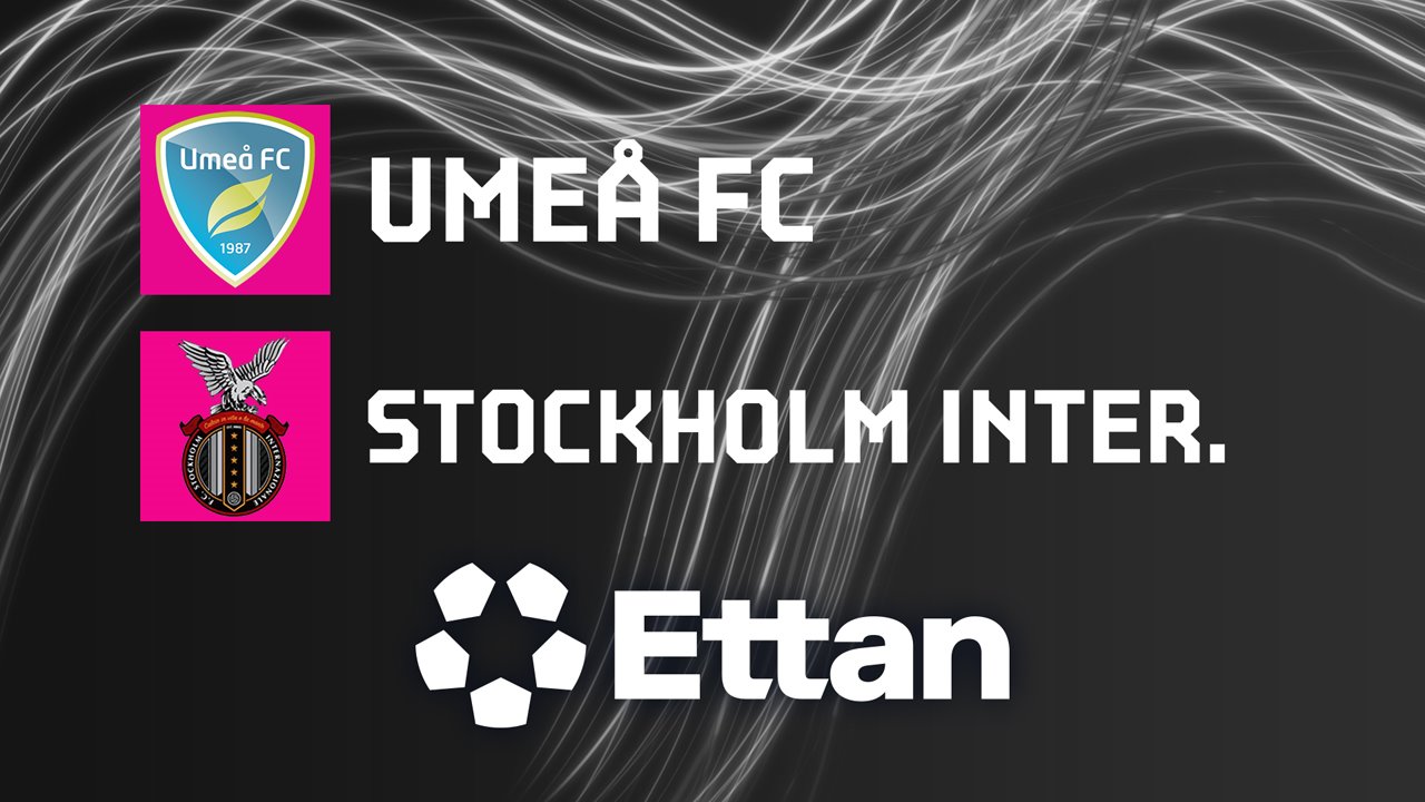 Umeå vs Stockholm Internazionale poster